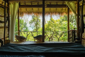 Bungalow Deluxe, balcon, vue mer