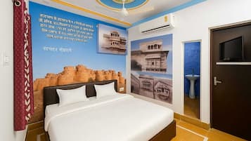 Chambre Double, balcon, vue ville