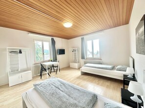 Chambre Standard avec lits jumeaux, vue montagne