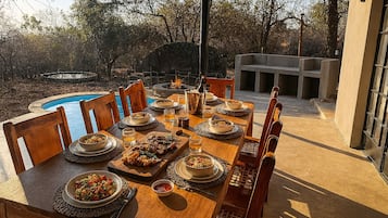 Outdoor dining