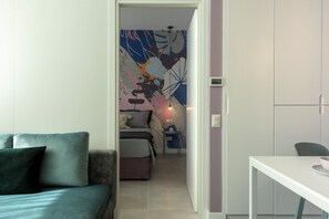 1 bedroom, iron/ironing board, bed sheets