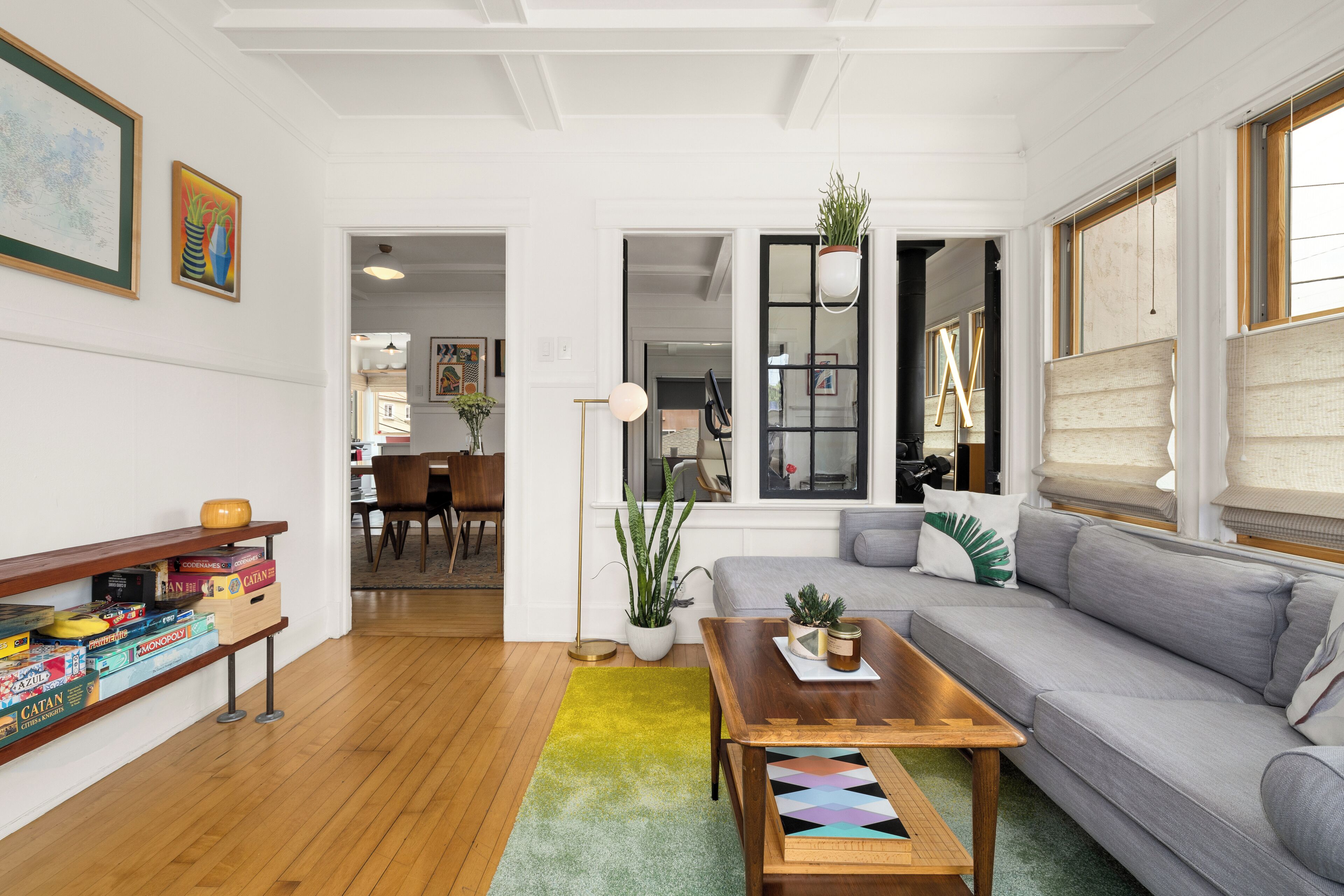 TV connectée, cheminée