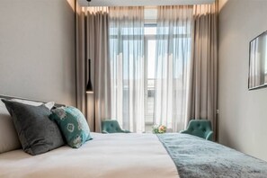 Apartment, City View | Desk, laptop workspace, free WiFi, bed sheets - Superb Room for 4 near Duomo di Milano (Milan)
