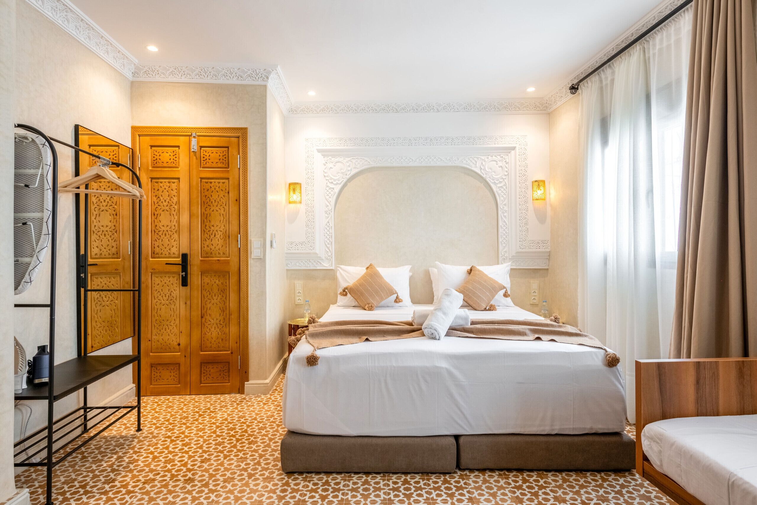 1 chambre, fer et planche à repasser, Wi-Fi gratuit, draps fournis