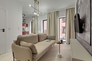 Departamento Confort, balcón | Tabla de planchar con plancha y wifi gratis