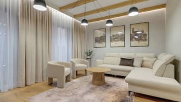 Comfort Apartment, 2 Bedrooms, Sauna | Iron/ironing board, free WiFi, bed sheets