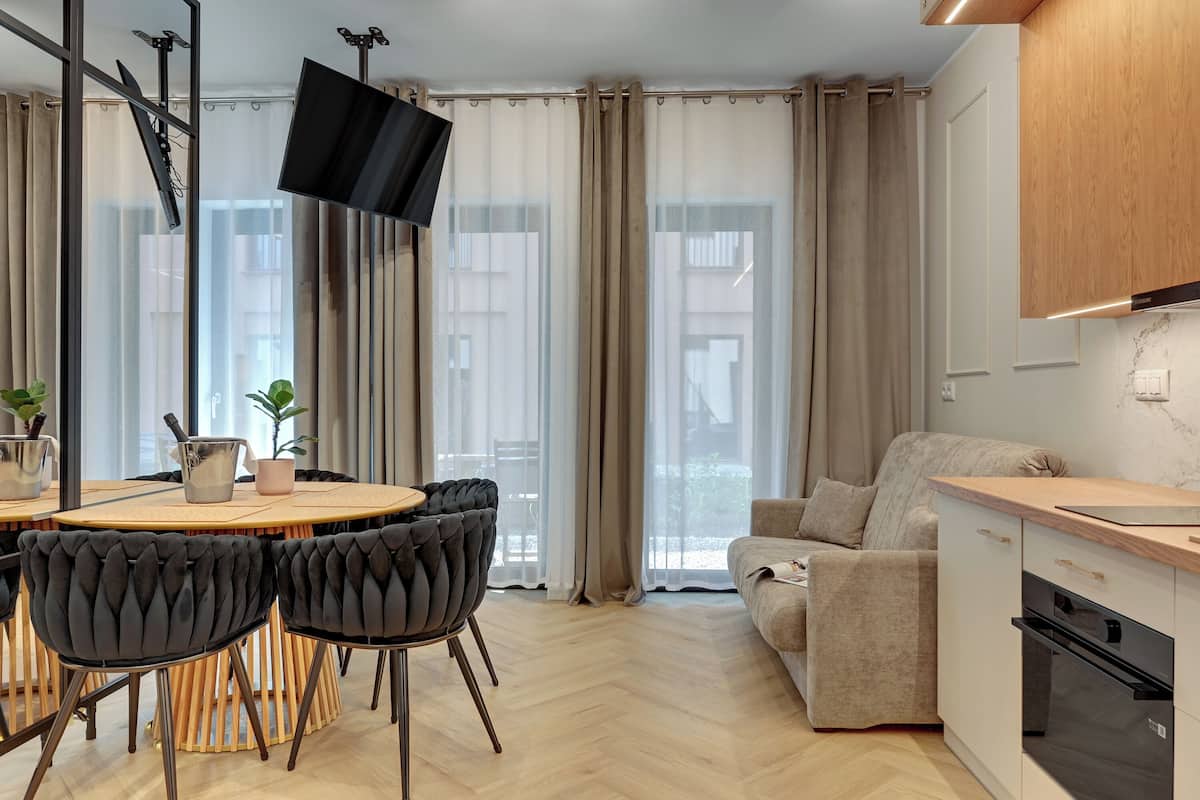 Suite monolocale Comfort | Ferro/asse da stiro, Wi-Fi gratuito, lenzuola