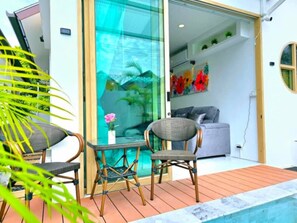 Villa, 3 Bedrooms, Accessible, Smoking | Balcony - Lux Sila Pool Villa 3 Bedrooms 4 Beds (Koh Samui)