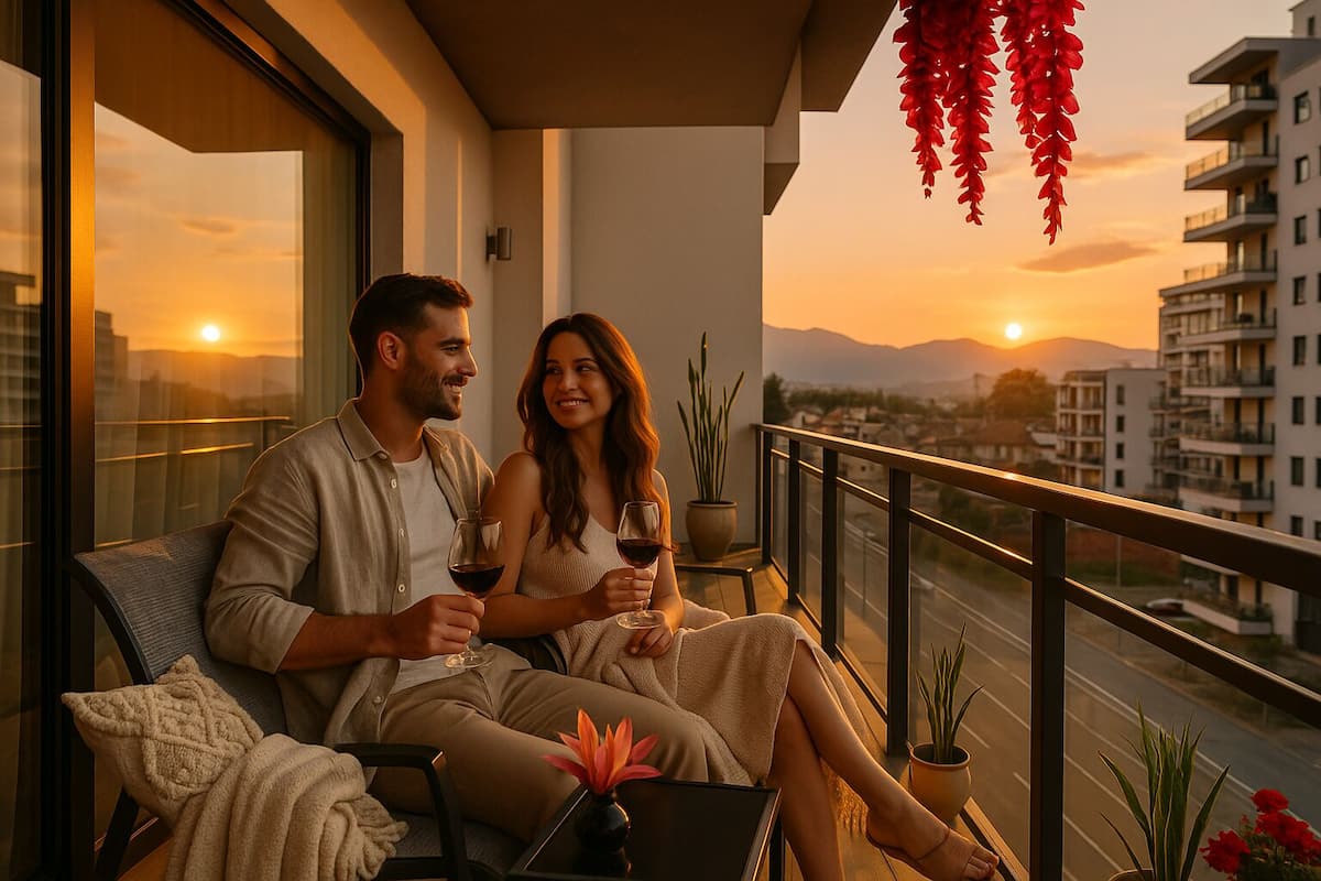 Deluxe Apartment, 1 Bedroom, Mountain View | View from room