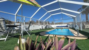 Udendørs pool, opvarmet pool