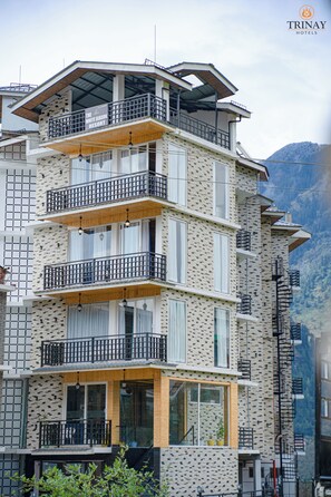 Façade de l’hébergement