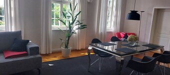 Spacious vacation apartment in a lovingly renovated former manor house