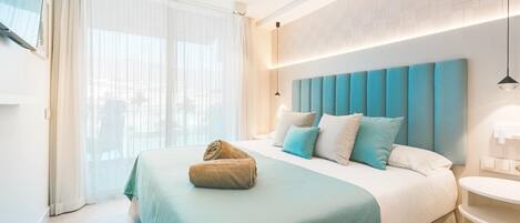 5 habitaciones, tabla de planchar con plancha y acceso a internet