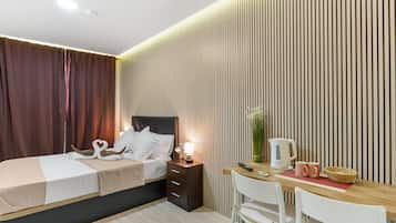 1 habitación, wifi y ropa de cama