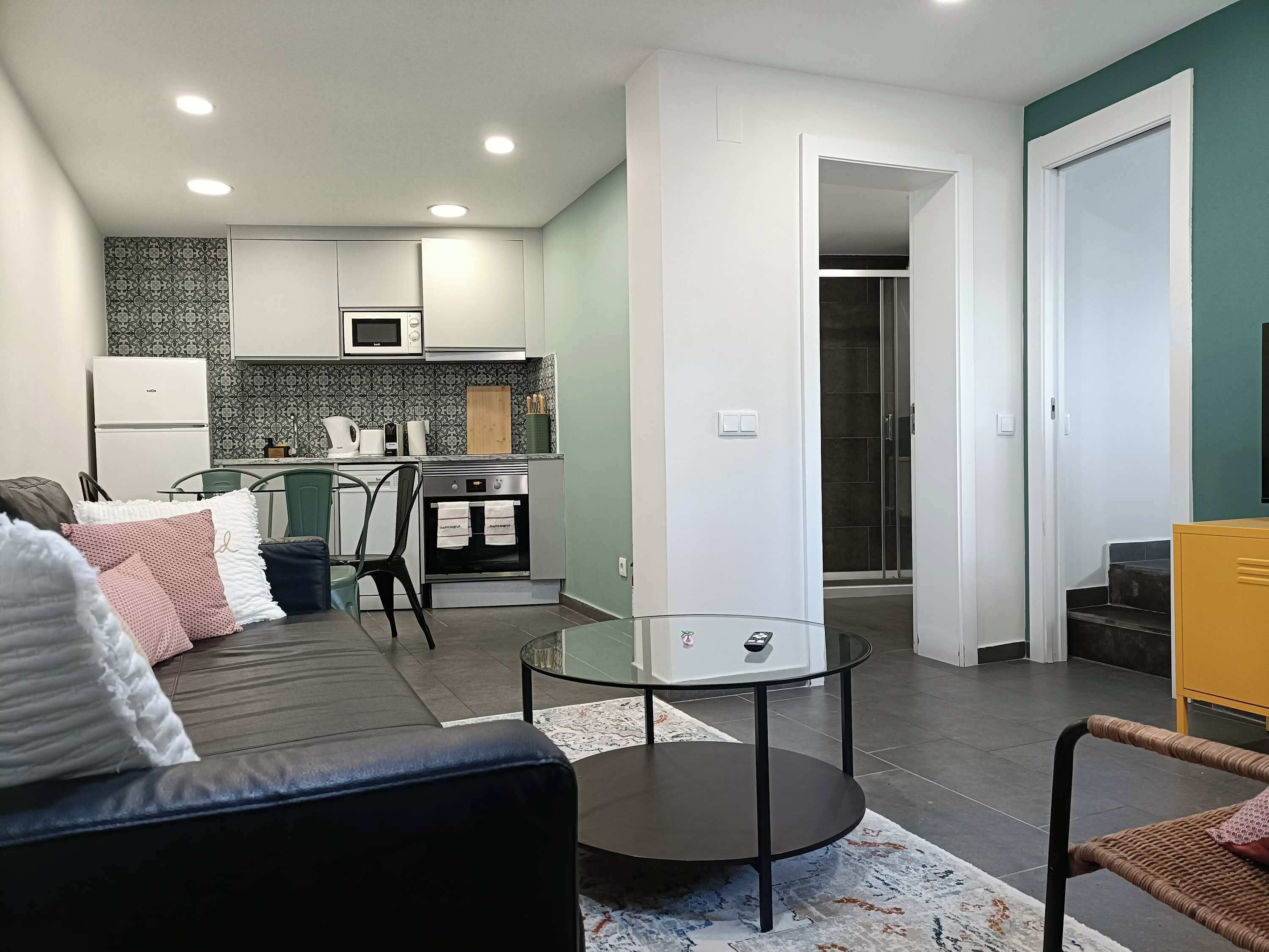 Televisie en een kantoor