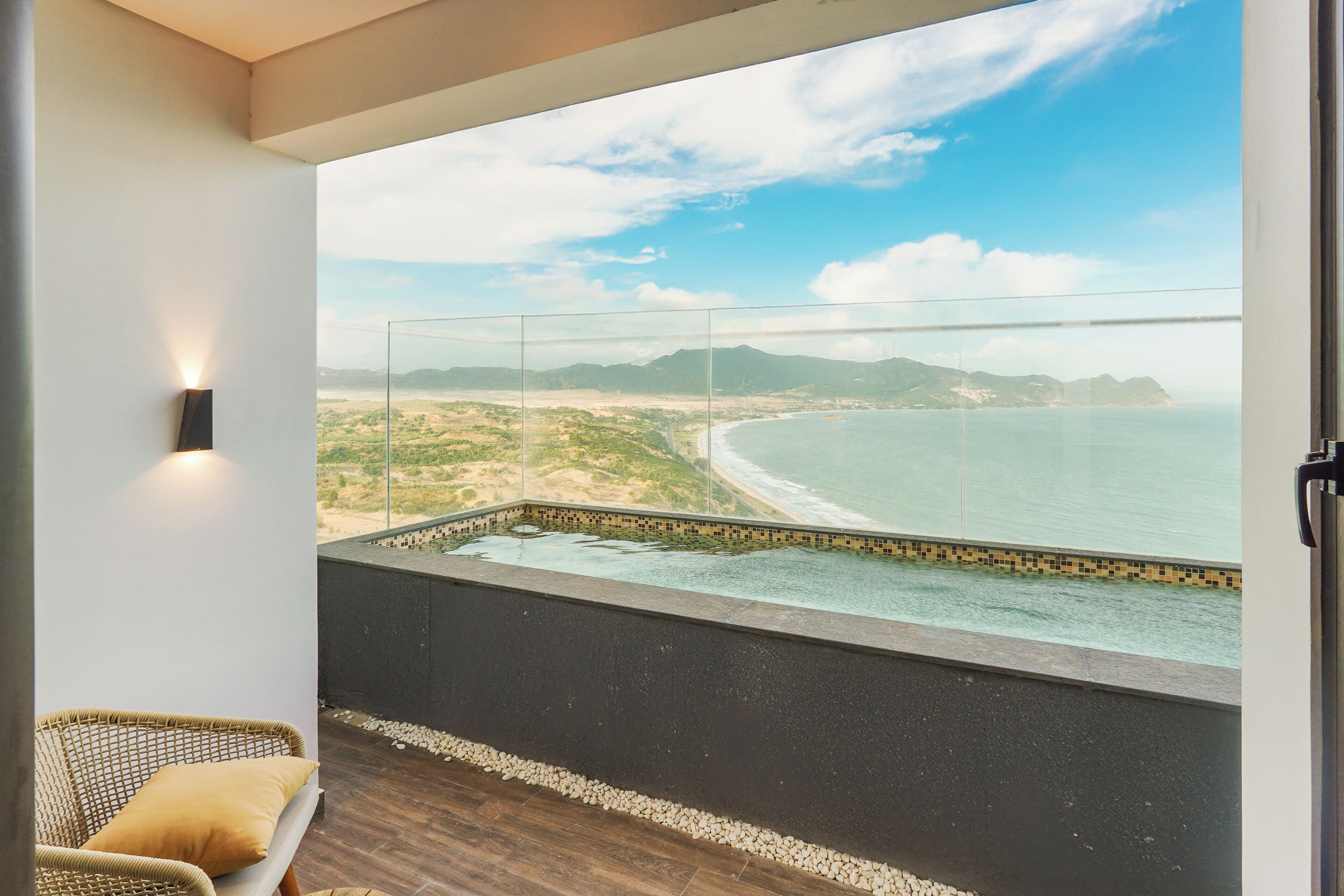 Apartment, 2 Bedrooms, Private Pool, Beach View | Beach/ocean view
