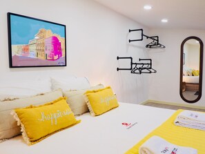 2 bedrooms, iron/ironing board, travel crib, WiFi