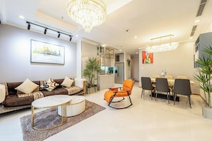 Apartament familiar, 3 dormitoris, balcó, vistes a la ciutat | Balcó