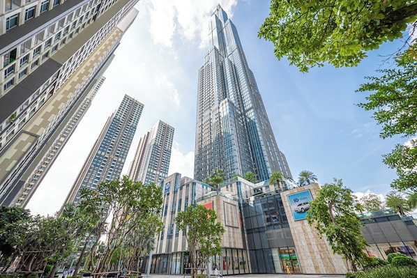 Voorkant van accommodatie