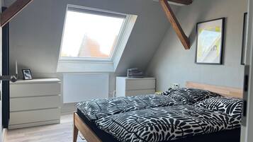 1 makuuhuone, silitysrauta/-lauta, vauvan matkasÀnky, Wi-Fi