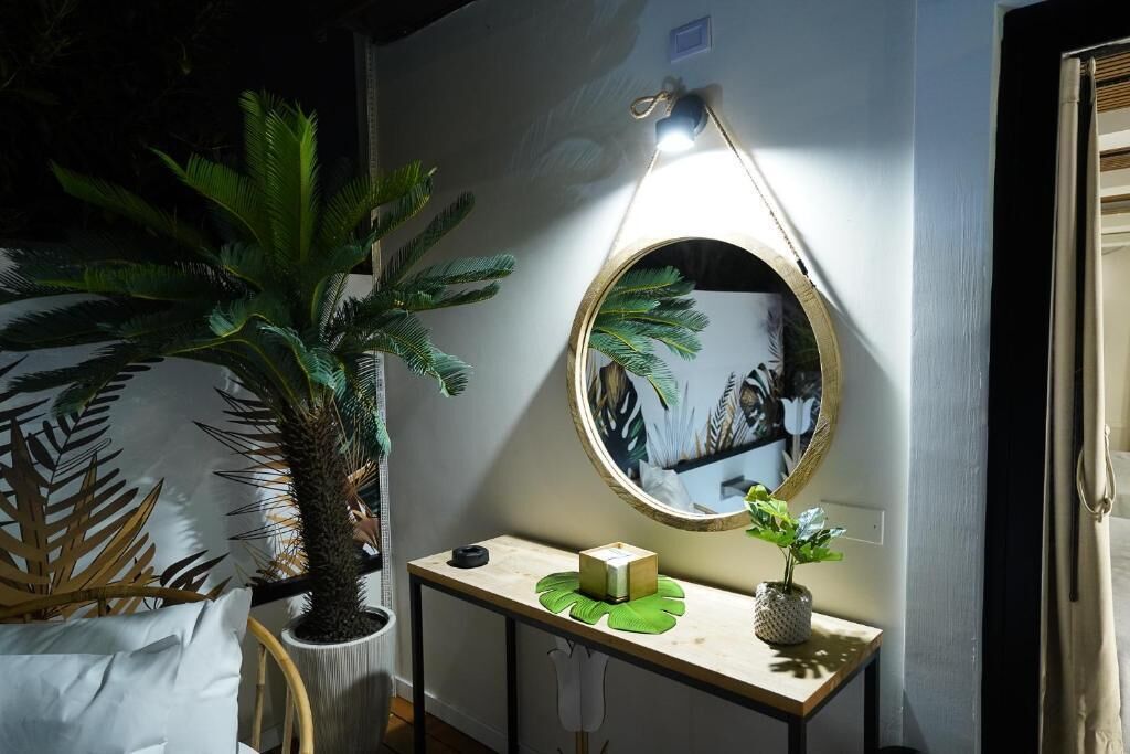 Double Room, Patio | Living area | TV