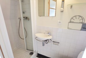 Towels, soap, toilet paper