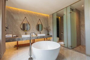 Presidential Suite | Bathroom | Bathrobes - Horkeo Boutique Hotel  (Xam Neua)