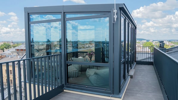 Superior Apartment with Rooftop Terrace | Terraço/pátio