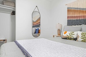 3 bedrooms, iron/ironing board, travel cot, WiFi