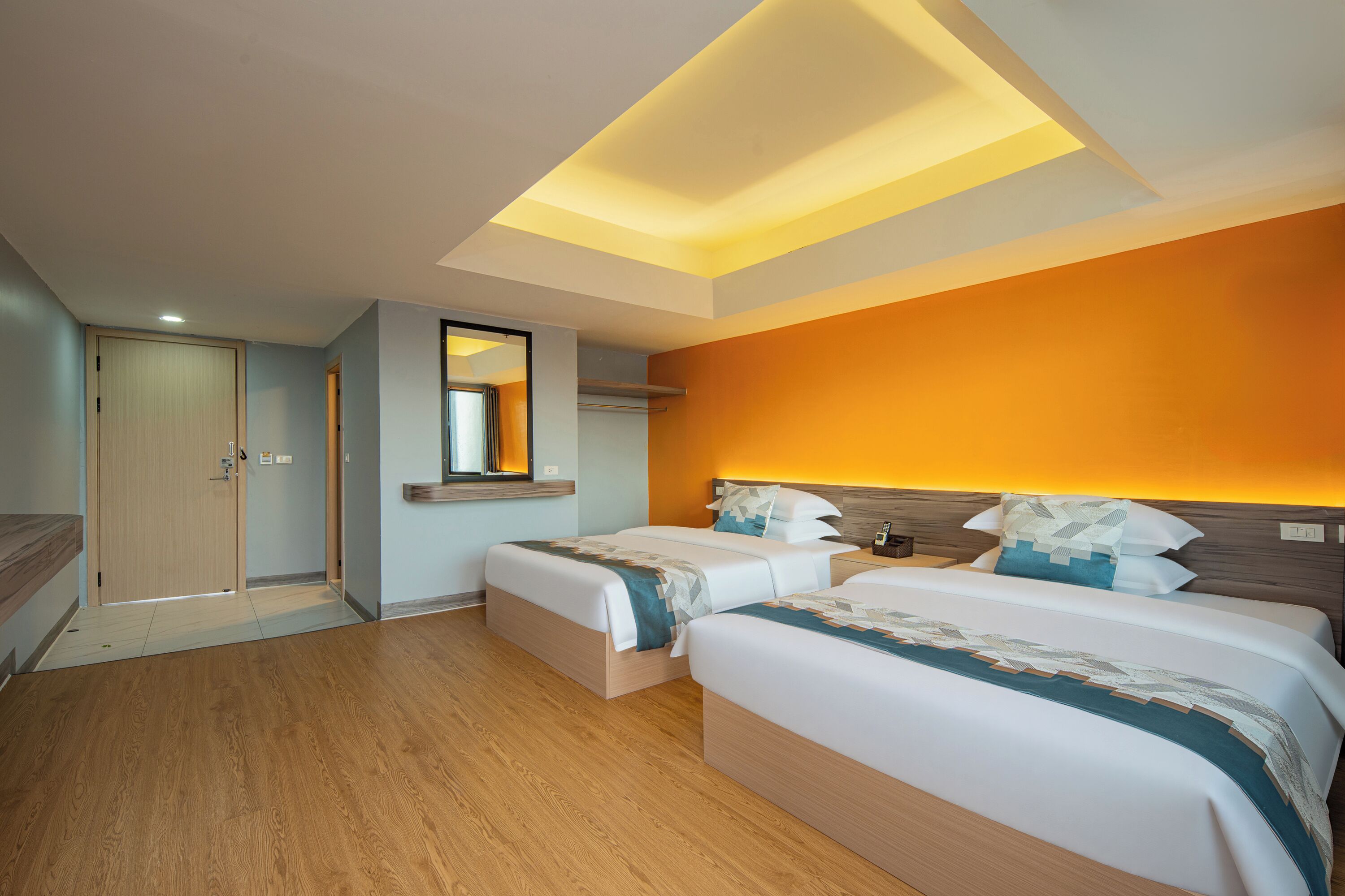 Economy Twin Room | Free WiFi, bed sheets