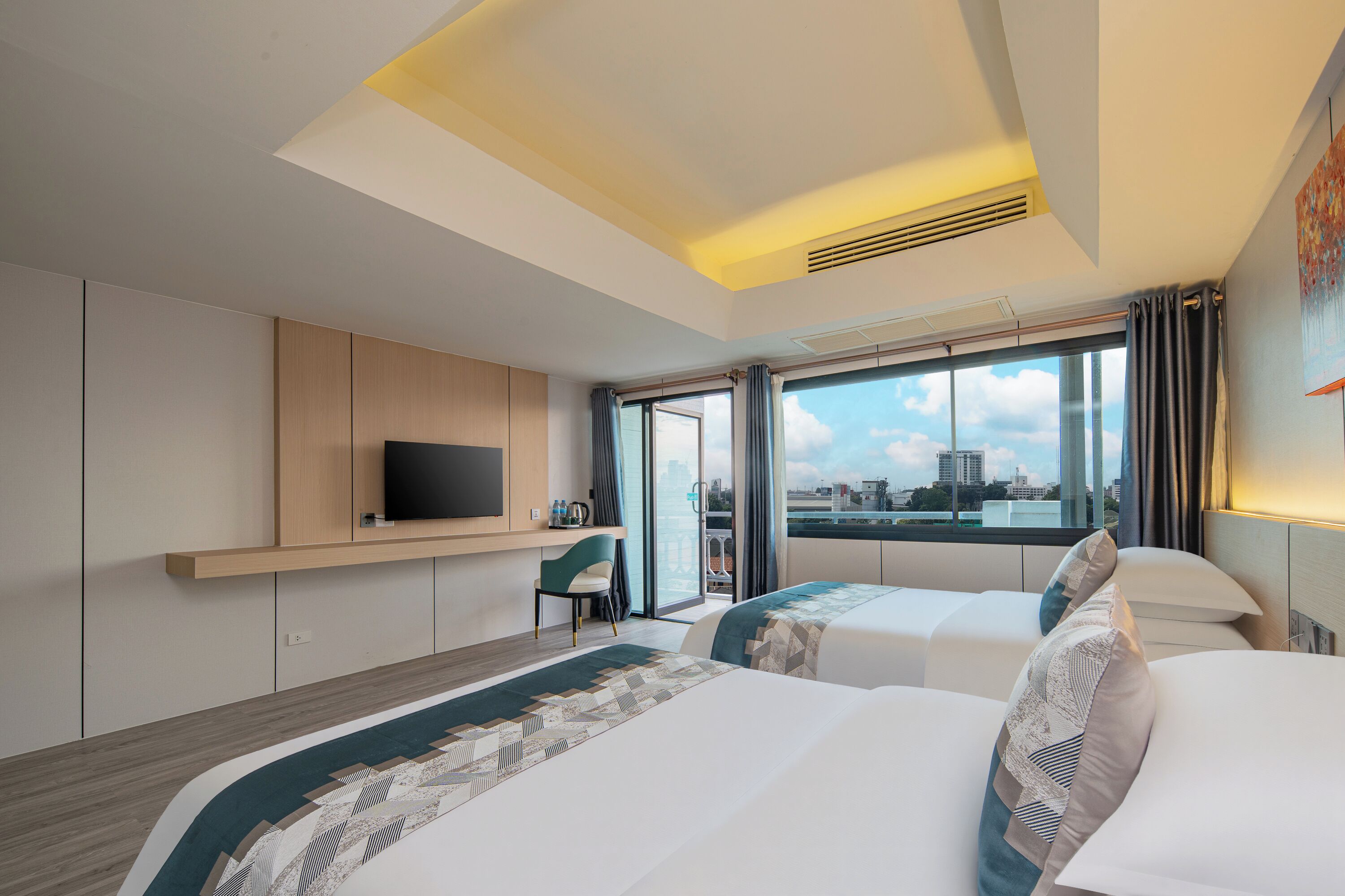 Business Twin Room | Free WiFi, bed sheets