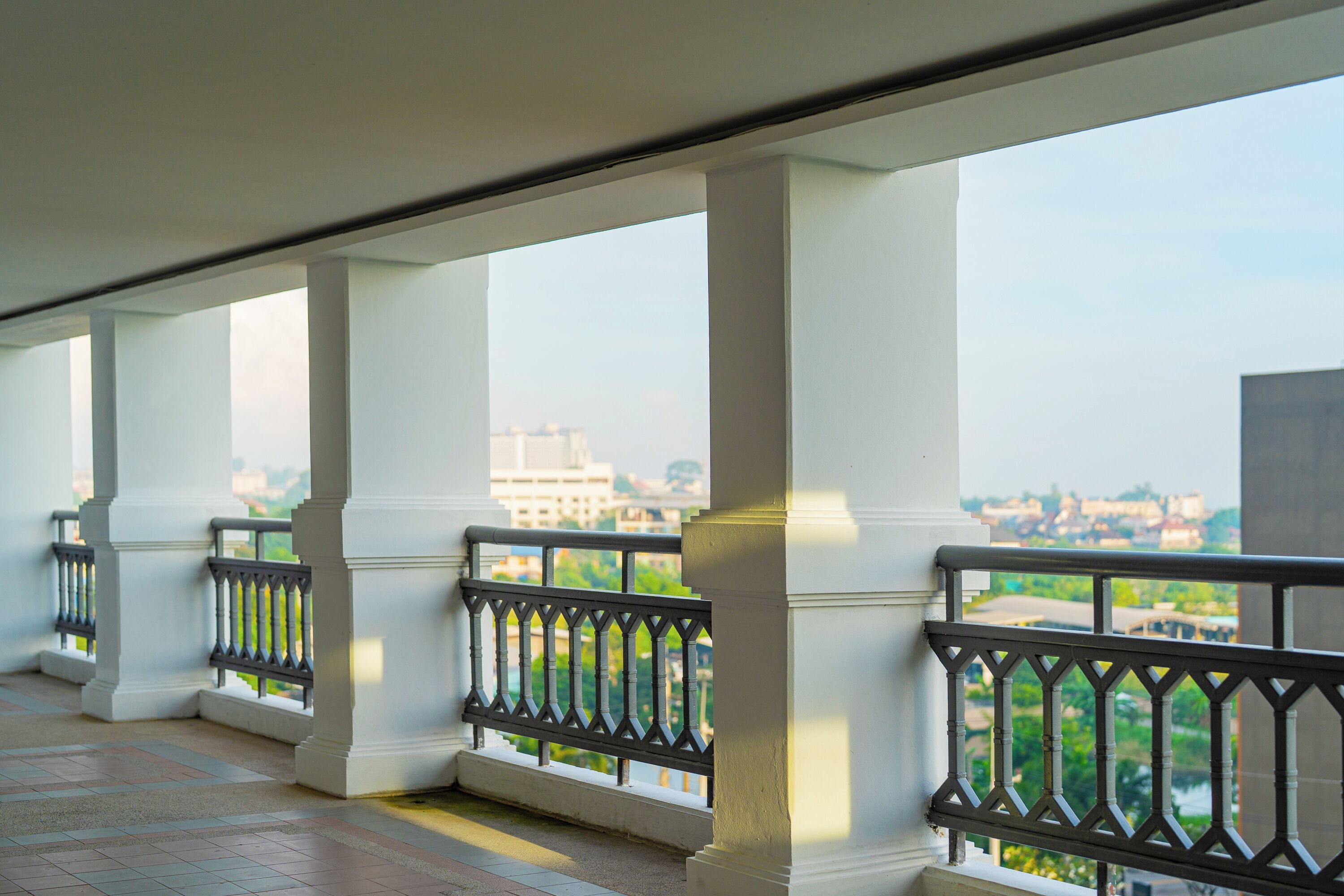 Handläufe auf den Fluren