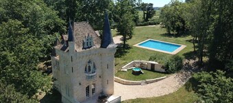 Château 4suites piscine, jacuzzi, sauna, StEmilion