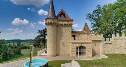 Château 4suites piscine, jacuzzi, sauna, StEmilion
