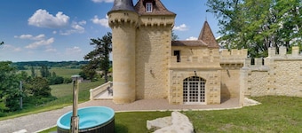 Château 4suites piscine, jacuzzi, sauna, StEmilion