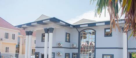 Façade de l’hébergement 