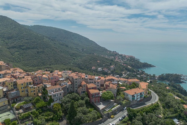 Wohngebiet, Horizont, Küste, Landschaft, Küsten Und Ozeanische Forms, Meer, Bergstation, Vogelperspektive, Vorort, Ozean