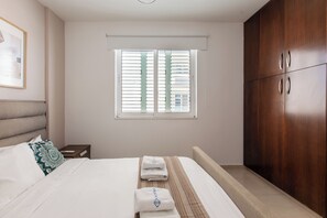 公寓, 2 间卧室, 城市景观 | 熨斗/熨衣板、免费 WiFi