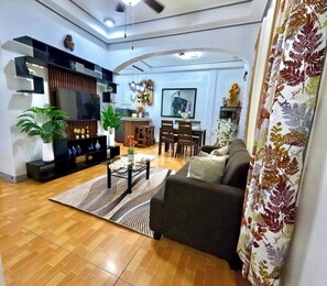 House, 3 Bedrooms, Accessible, Smoking | Living room - Bloomstone 3BR Family Suite Comfort & Convenience in General Santos City (General Santos)