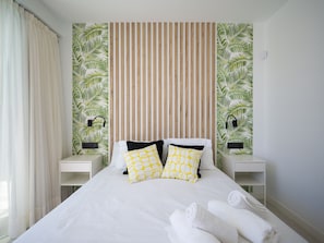 2 bedrooms, bed sheets - Deluxe Las Calderas 01 With Private Pool (La Oliva)