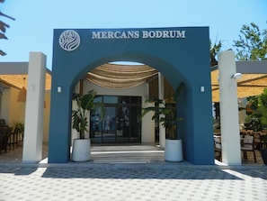 Entrada al alojamiento