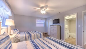 2 bedrooms, iron/ironing board, internet, bed sheets