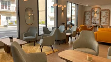 Lounge i lobbyen