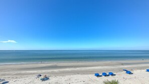 On the beach
