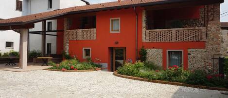 Façade de l’hébergement