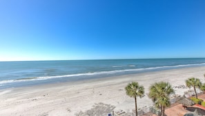 On the beach - Ram Sea 414 is a Silver Tier 3-bedroom 2 bath Gulf Front Corner Condo (N. Redington Beach)