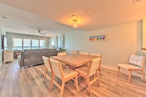 Dining - Ram Sea 503 is a top floor SILVER tier 3bedroom/2bath Gulf front condo (N. Redington Beach)