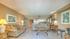 TV - Ram Sea 504 is a Silver Tier 2-bedroom 2 bath Gulf Front Condo on Top Floor (N. Redington Beach)