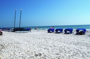 On the beach