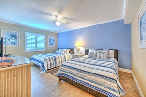 2 Schlafzimmer, Bügeleisen/Bügelbrett, kostenloses WLAN, Bettwäsche